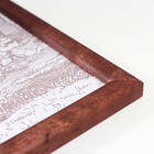 Фоторамка для фото 30×40 см Tonga, сосна, (пластиковый экран), венге - Фото 4