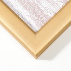 Фоторамка для фото 21×30 см Samoa, сосна под золото, (пластиковый экран) - Фото 2