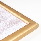 Фоторамка для фото 30×40 см Samoa, сосна, (пластиковый экран), под золото - Фото 2