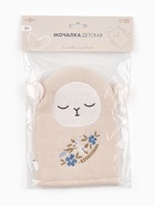 Детская мочалка для купания «Овечка», махра, «M&B» - Фото 6