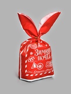 Мешок подарочный с ушками «Почта Дедушки Мороза», 13.5×23 см - Фото 3