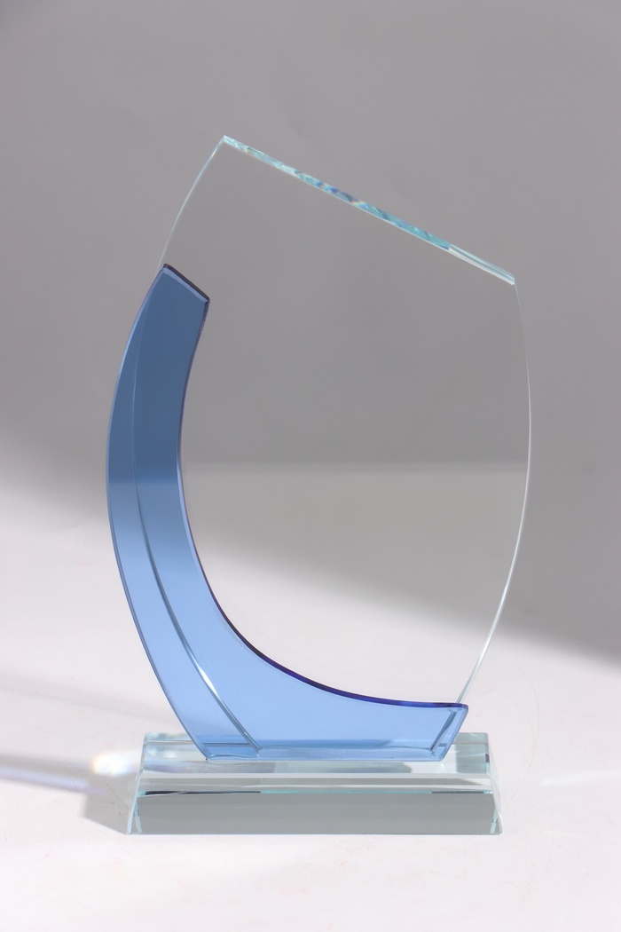 Стела стеклянная «Взлёт», 12×4×22 см