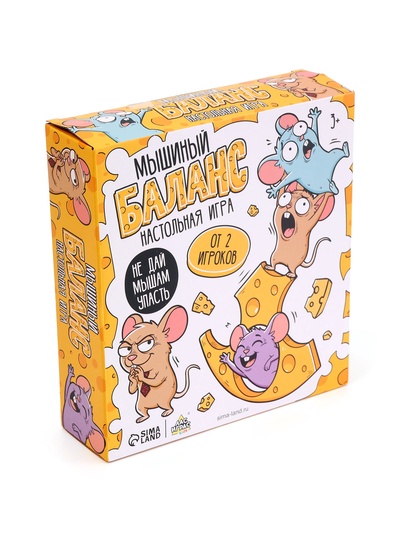 Настольная игра - балансир «Мышиный баланс»