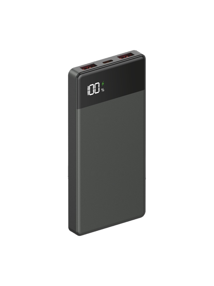 Внешний аккумулятор VIXION PRO VP-06, 10000 мАч, USB+Type-C, 10000 мАч, LED-дисплей, чёрный