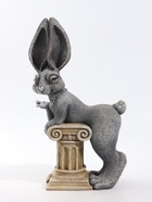 Фигурка декоративная «Зайка Диана», 11×25×42 см, серая - Фото 2