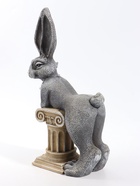 Фигурка декоративная «Зайка Диана», 11×25×42 см, серая - Фото 3