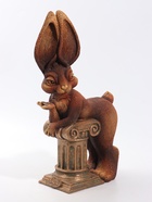 Фигурка декоративная «Зайка Диана», 11×25×42 см, коричневая - Фото 1