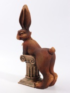 Фигурка декоративная «Зайка Диана», 11×25×42 см, коричневая - Фото 4