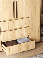 Шкаф прямой шестидверный «Норд», 2000×510×2236 мм, цвет дуб крафт - Фото 3