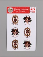 Наклейки на бокалы «Все желания исполнятся», 13.8×21.3 см - Фото 2