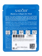 Маска-патчи для глаз новогодняя, с черникой, Sadoer, 7.5 г - Фото 3
