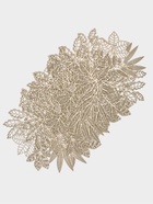 Салфетки сервировочные Доляна Ashberry, 38×38 см, 4 шт., золото 10994164