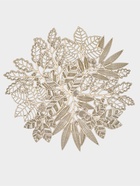 Салфетки сервировочные Доляна Ashberry, 38×38 см, 4 шт., золото 10994164