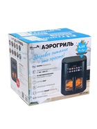 УЦЕНКА Аэрогриль ELTRONIC 777-02, 6.3 л, 1600 Вт, 10 программ, 80-200°C, таймер до 60 мин, чёрный - Фото 9