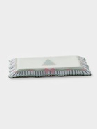 Блюдо сервировочное прямоугольное Доляна «Новогодний лес», 25×16.3×1.8 см, стекло, белое, зелёное - Фото 5