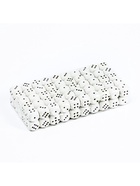 Кубики игральные, 1.5×1.5 см, белые - Фото 3