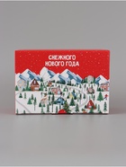 Коробка подарочная складная «Новогодний городок», 22×15×10 см - Фото 4