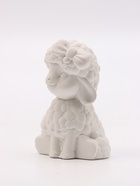 Фигурка декоративная «Овечка Даша», неокрашенная, 8×5×4 см, белая - Фото 4