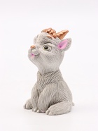 Фигурка декоративная «Козленок Милаш», 7×4×5 см, серая - Фото 4
