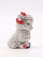 Фигурка декоративная «Овечка Мая», 7×4×5 см, серая - Фото 3