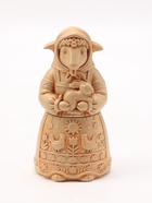 Фигурка декоративная «Коза Нюша», 13×7 см, слоновая кость - Фото 2