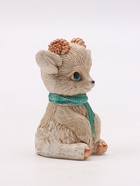 Фигурка декоративная «Козлик в шарфе», 7×4×4 см, слоновая кость - Фото 3