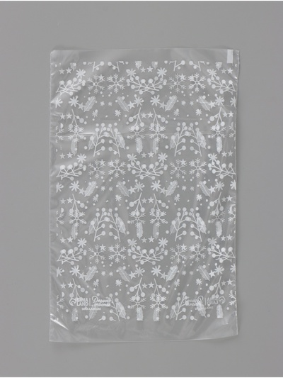 Пакет подарочный «Снежинки», 10×20 см