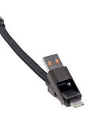 Кабель Type-C - USB, Type-C, 3 А, 10 см, чёрный - Фото 6