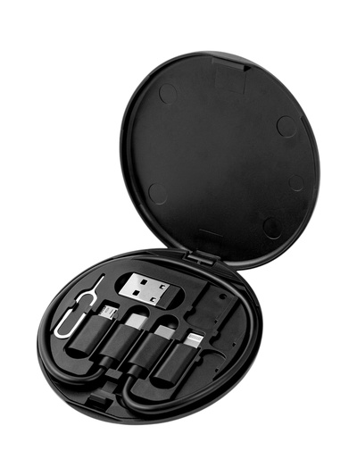 Набор переходников для гаджетов, type-c, usb, microUSB, lighting, игла