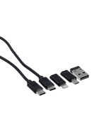 Набор переходников для гаджетов, type-c, usb, microUSB, lighting, игла - Фото 2