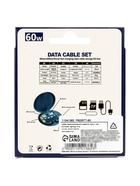 Набор переходников для гаджетов, type-c, usb, microUSB, lighting, игла - Фото 6