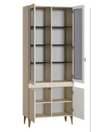 Шкаф - витрина «Марион», 801×369×2000 мм, бежевый - Фото 2