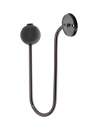 Крючок - держатель для штор CAPPIO KS056, черный никель, 2 шт. 11014842