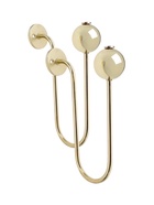 Крючок - держатель для штор CAPPIO KS056, золото, 2 шт. 11014846