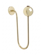 Крючок - держатель для штор CAPPIO KS056, золото, 2 шт. 11014846