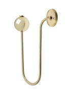 Крючок - держатель для штор CAPPIO KS056, золото, 2 шт. 11014846