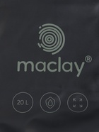 Гермомешок туристический maclay, 20 л, с лямкой, чёрный - Фото 8