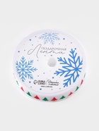 Лента атласная «Ёлочки», 1.5 см × 5 м, белая - Фото 6