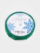 Лента атласная «Новогодний лес», 1.5 см × 5 м, зелёная - Фото 6