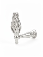 Крючок - держатель для штор CAPPIO KS051, алюминий, цвет хром, 2 шт. 11014817