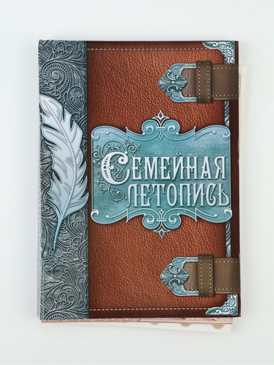 УЦЕНКА Родословная книга «Семейная летопись», перо, 50 листов, 22×31 см