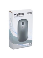 УЦЕНКА Мышь MB-2.4 беспроводная, оптическая, подсветка, 800-1600 dpi, USB, Bluetooth, серая - Фото 14