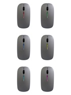 УЦЕНКА Мышь MB-2.4 беспроводная, оптическая, подсветка, 800-1600 dpi, USB, Bluetooth, серая - Фото 8