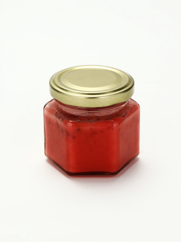Крем-мед с клубникой, 120 г