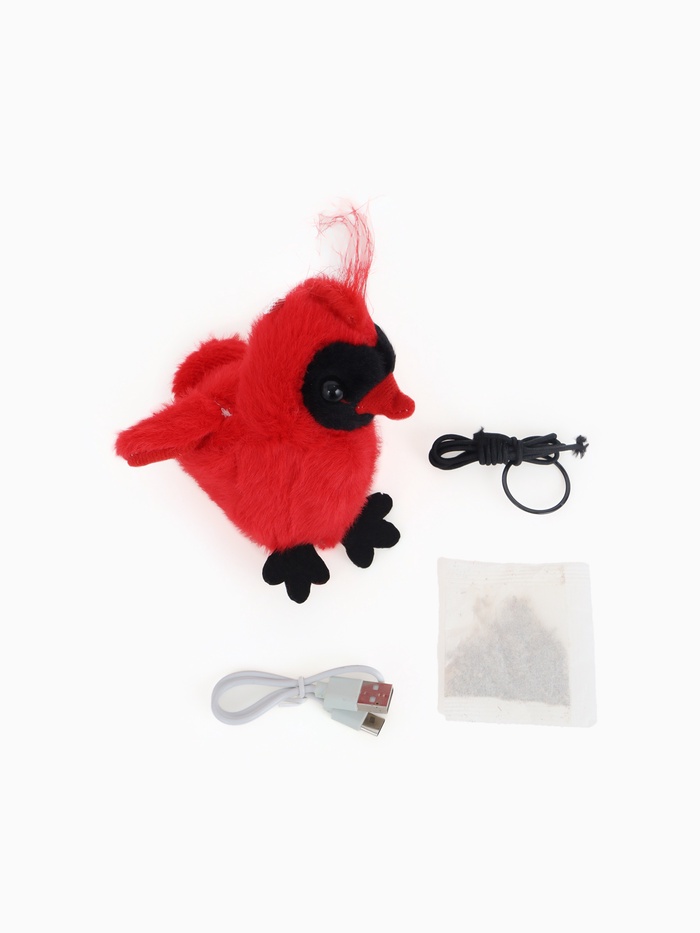 Интерактивная игрушка для животных, красная