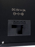 УЦЕНКА Часы электронные настенные, таймер, секундомер, 97×8×23 см, красная индикация, чёрные - Фото 6