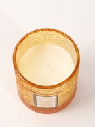 Свеча ароматическая в стекле HOME AROMA 200 г, 8.5×8.5×10 см, персик - Фото 3