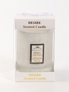 Свеча ароматическая в стекле HOME AROMA 200 г, 8.5×8.5×10 см, белый мускус - Фото 4