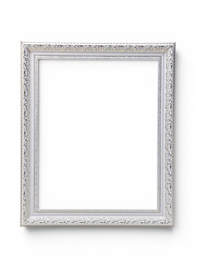 Рама для картин и зеркал Elegance de Lumi, 40×50 см, пластик, белая с золотом