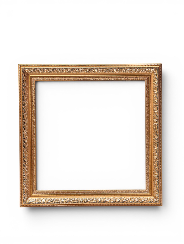 Рама для картин и зеркал Elegance de Lumi, 40×40 см, пластик, золото